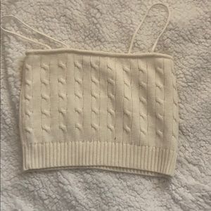 Knit tank top